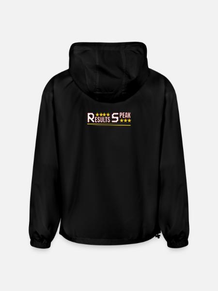 RESULTS SPEAK – Motivational - Champion Packable Jacket - black