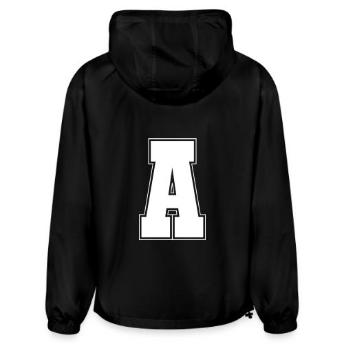 White Letter A – Varsity Alphabet Monogram - Champion Packable Jacket