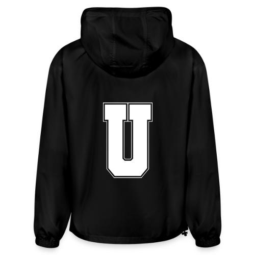 White Letter U – Varsity Alphabet Monogram - Champion Packable Jacket