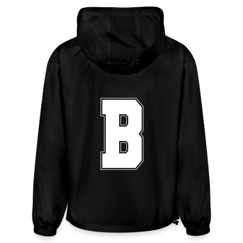 White Letter B – Varsity Alphabet Monogram - Champion Packable Jacket