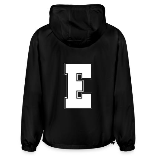 White Letter E – Varsity Alphabet Monogram - Champion Packable Jacket