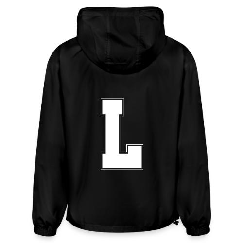 White Letter L – Varsity Alphabet Monogram - Champion Packable Jacket