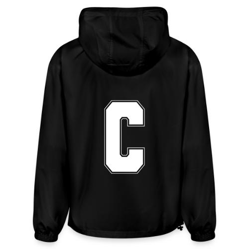White Letter C – Varsity Alphabet Monogram - Champion Packable Jacket
