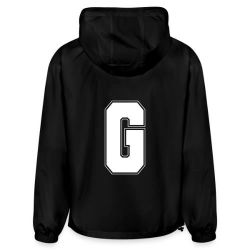 White Letter G – Varsity Alphabet Monogram - Champion Packable Jacket