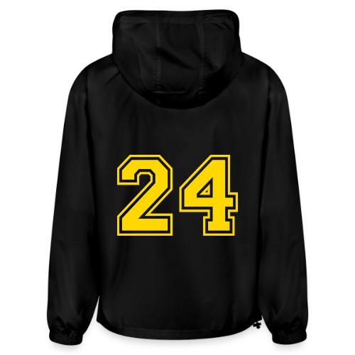 Number 24 in a classic athletic collegiate font - Champion Packable Jacket