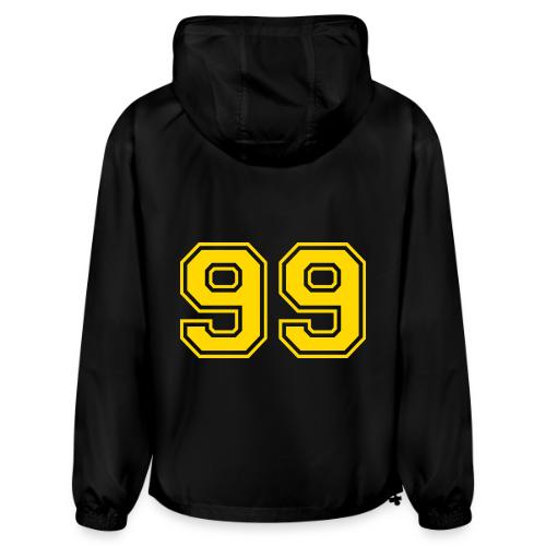 Number 99 in a classic athletic collegiate font - Champion Packable Jacket