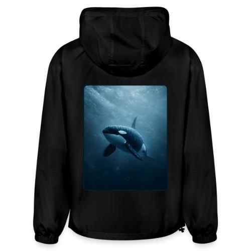 Orca Ocean Wildlife Design - Champion Packable Jacket