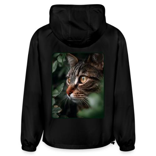 Tabby Cat Jungle Eyes Design - Champion Packable Jacket