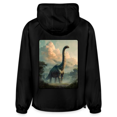 Brachiosaurus Prehistoric Scene Design - Champion Packable Jacket