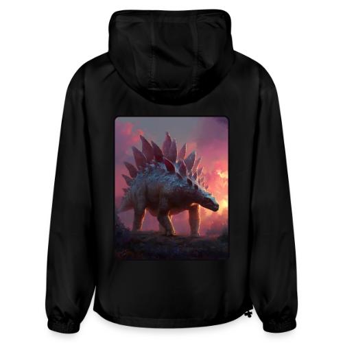 Stegosaurus Sunset Forest Design - Champion Packable Jacket