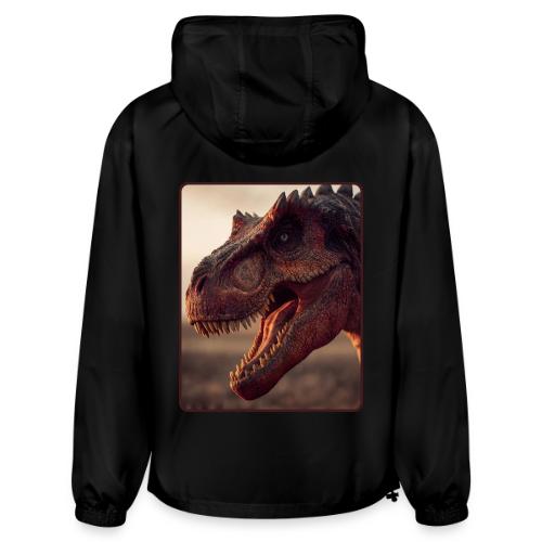 T Rex Roaring Close-Up Design - Champion Packable Jacket