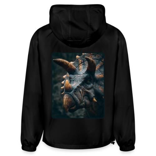 Triceratops Detailed Portrait Design - Champion Packable Jacket