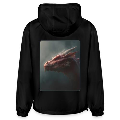 Red Dragon Fog Portrait Design - Champion Packable Jacket