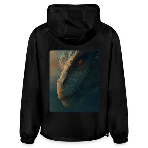 Golden Eye Dragon Close-Up Design - Champion Packable Jacket