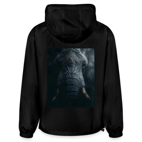 Shadow Elephant Intense Eyes Design - Champion Packable Jacket
