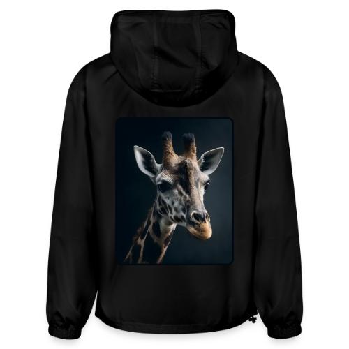 Majestic Giraffe Artistic Portrait Design - Champion Packable Jacket