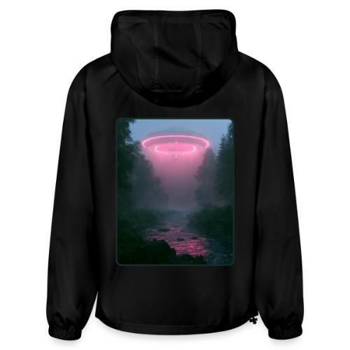 Neon UFO Forest River Design - Champion Packable Jacket