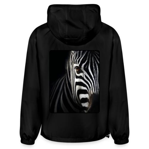 Zebra High Contrast Portrait Design - Champion Packable Jacket