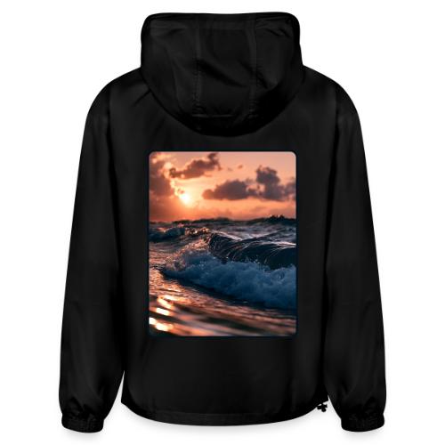 Golden Sunset Ocean Wave - Champion Packable Jacket