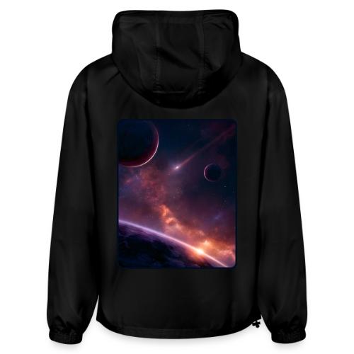 Cosmic Sunset Nebula Space Art - Champion Packable Jacket