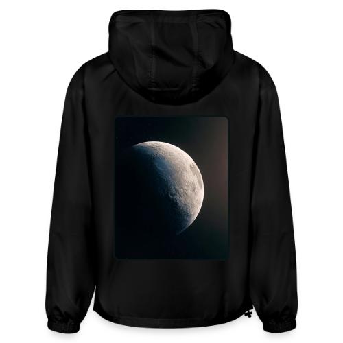Crescent Moon Celestial Artwork - Champion Packable Jacket