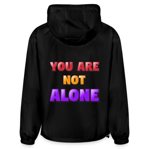 You Are Not Alone – Inspirational Word Art - Champion Packable Jacket