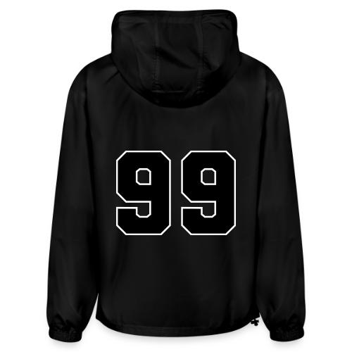 Varsity Number 99 Athletic Font - Champion Packable Jacket