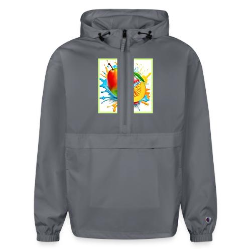 Tropical Mango Treat - Champion Packable Jacket