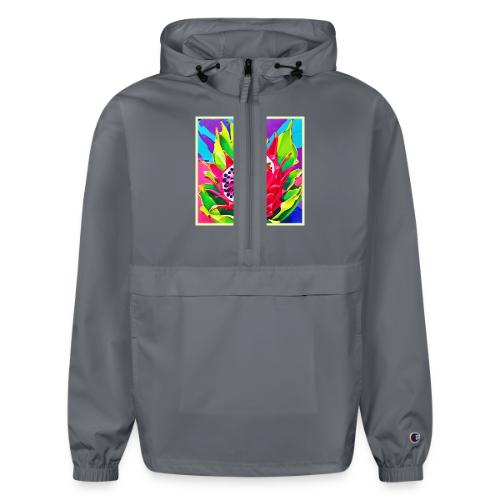 Neon Dragon Fruit Splendor - Champion Packable Jacket