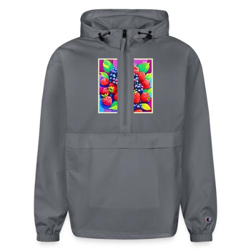 Fresh Berry Bounty - Champion Packable Jacket