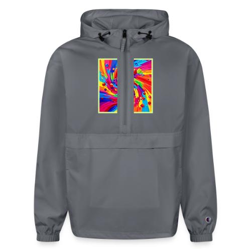 Colorful Fruit Vortex - Champion Packable Jacket
