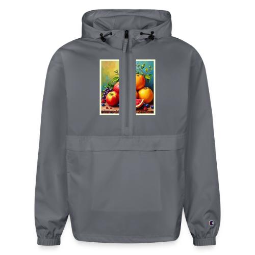 Fresh Fruits in a Perfect Mix Design - Champion Packable Jacket