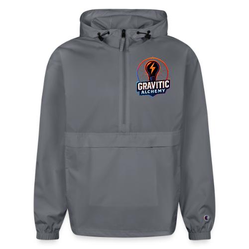 Gravitic Alchemy Logo - Champion Packable Jacket