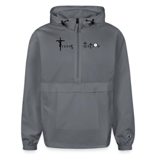 Transubstantiation Black Letters - Champion Packable Jacket