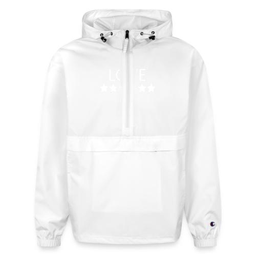 LOVE (White font) - Champion Packable Jacket
