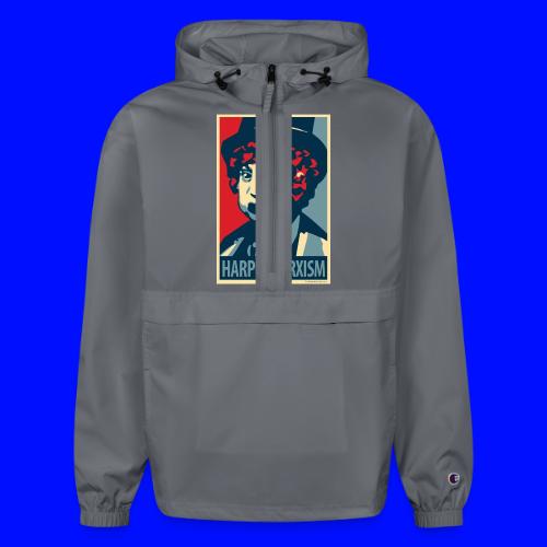 Harpo Marxism: parody of Obama poster - Champion Packable Jacket