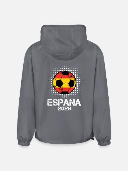 Espana 2026 Flagball - Champion Packable Jacket - gray