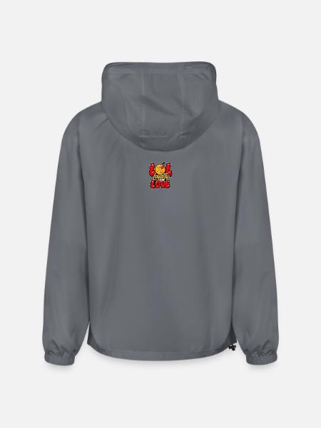 Loyalty Over Love Cartoon Emblem - Champion Packable Jacket - gray