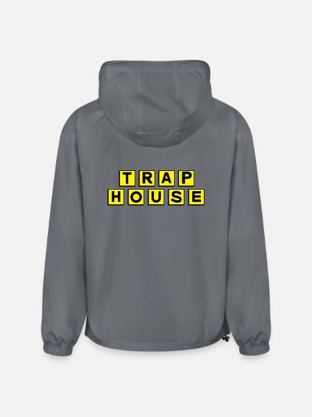 Trap House - Champion Packable Jacket - gray