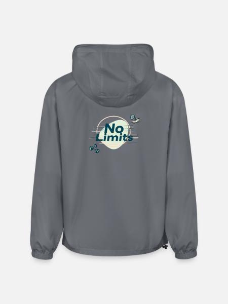 No Limits Fitness - Champion Packable Jacket - gray