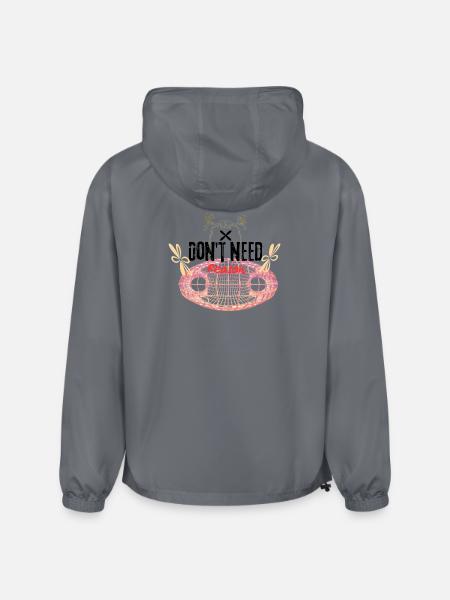 Don't need reason - Champion Packable Jacket - gray