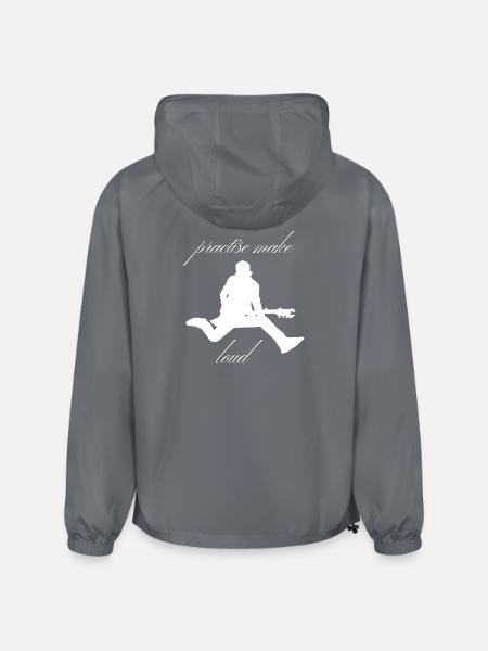 Practise_Make_Loud_-1- - Champion Packable Jacket - gray