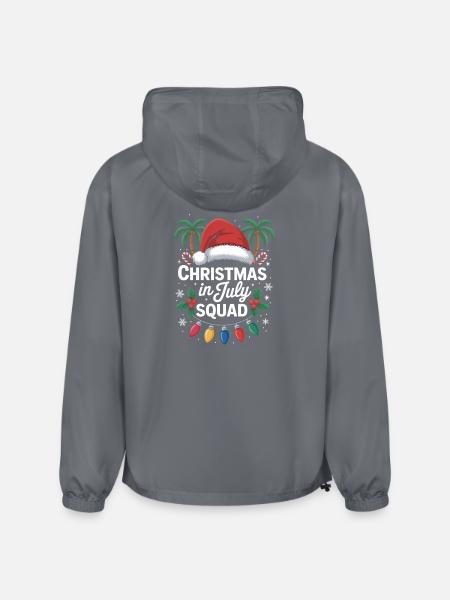 Christmas in July Squad - Champion Packable Jacket - gray
