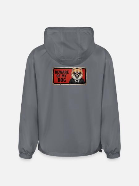 Beware of my dog - Champion Packable Jacket - gray