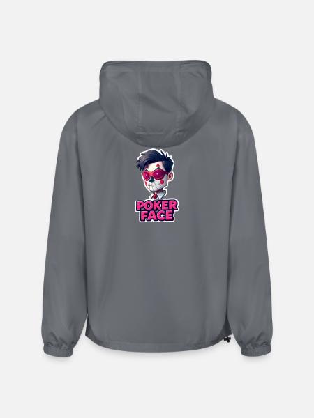 Poker Face - Champion Packable Jacket - gray
