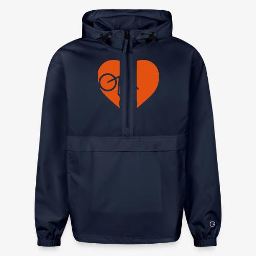 heart_bicycle_cutout - Champion Packable Jacket