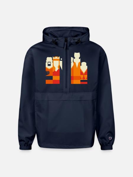 Inconceivably Minimal - Champion Packable Jacket - french navy