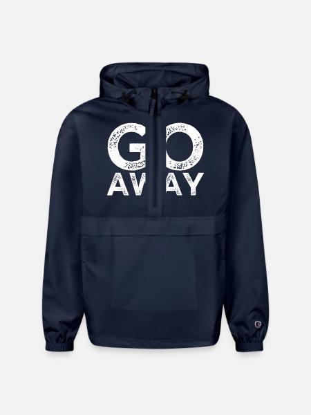 Go Away - Champion Packable Jacket - french navy
