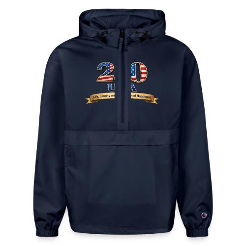 250 USA Liberty Banner - Champion Packable Jacket