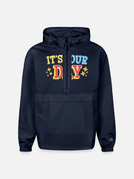 Its your Day - Champion Packable Jacket - french navy